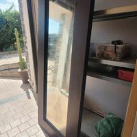 specchio rovere moro 200x80x5