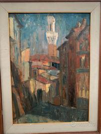 QUADRO GEDE' DANILO 70 X 50 PIU' CORNICE