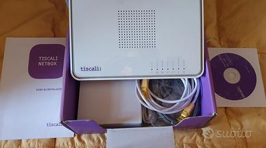 Modem Router Tiscali Netbox ADSL2+ (Nuovo) TG784n