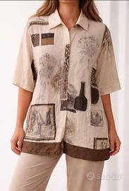 camicia donna tgL viscosa 
