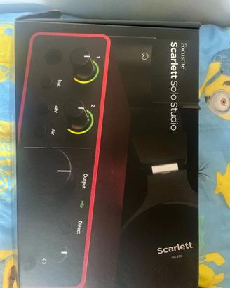 Focusrite Scarlett Solo studio 4th g... accessori