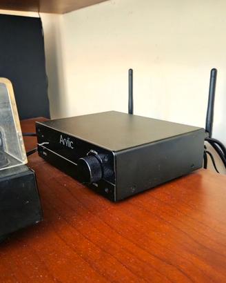 Pre amp phono ricevitore e trasmettitore bluetooth