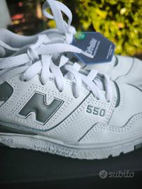 New Balance 550 White Grey - tg.37