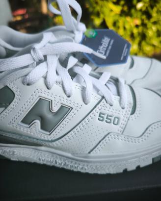 New Balance 550 White Grey - tg.37