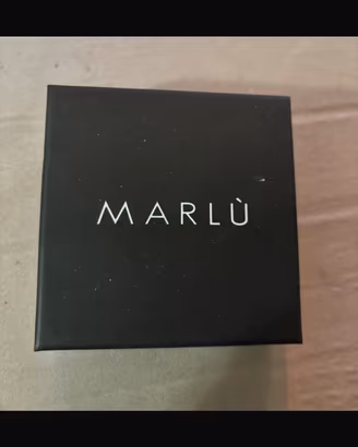 bracciale da uomo Marlu' col.argento/nero