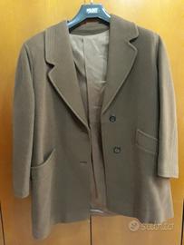 Cappotto corto donna marrone