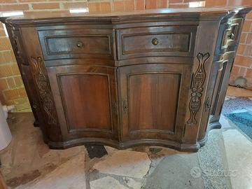 credenza in legno
