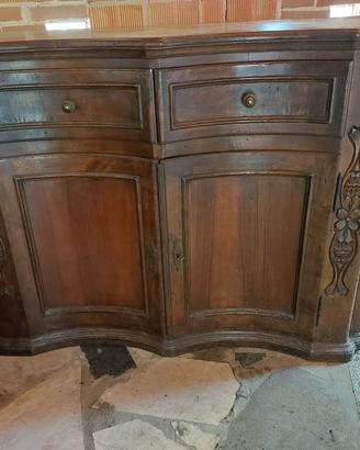 credenza in legno