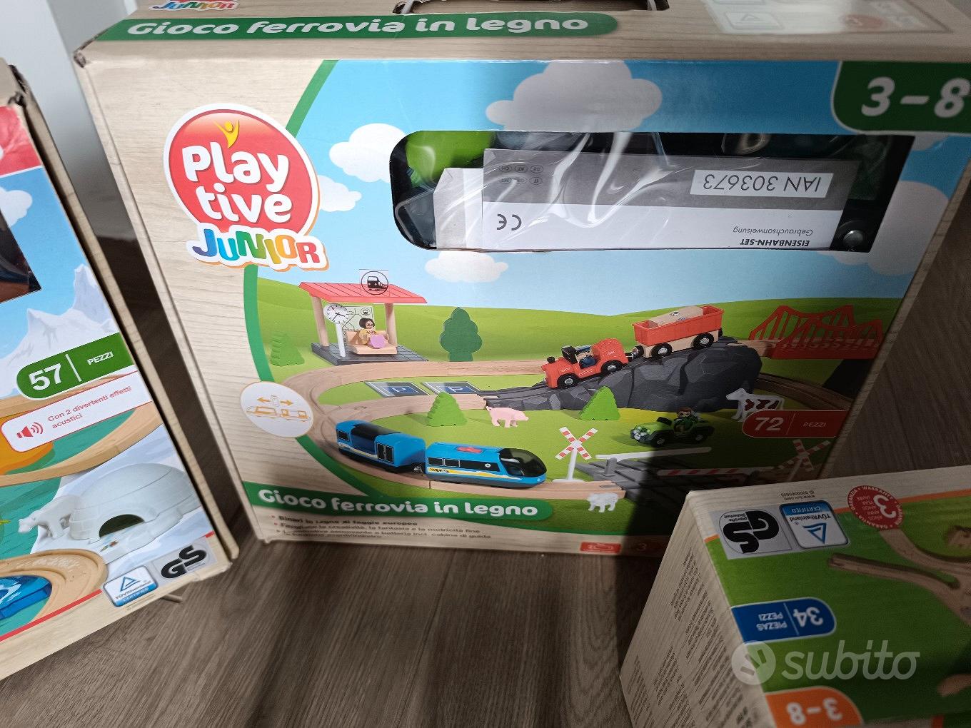 Playtive junior cheap set de tren