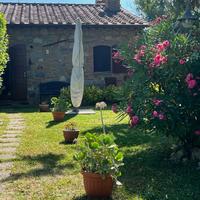 Baiadera con giardino e piscina