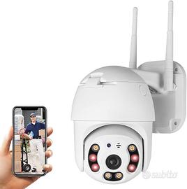 Telecamera WiFi PTZ 1080P Esterno App ICSee