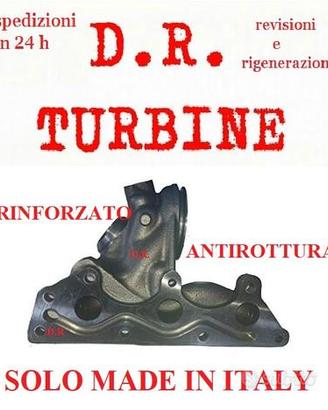 Carter collettore scarico RINFORZATO TURBINA smart