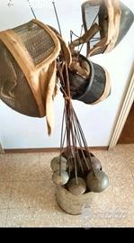 Antica attrezzatura da scherma 