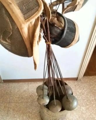 Antica attrezzatura da scherma 