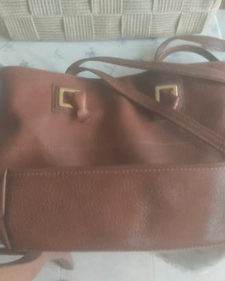borsa in cuoio originale tenuta bene 