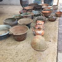 pentole portaombrelli vasi in rame