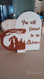 decoraz s valentino harryPotter da muro o appoggio