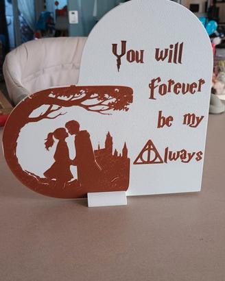 decoraz s valentino harryPotter da muro o appoggio