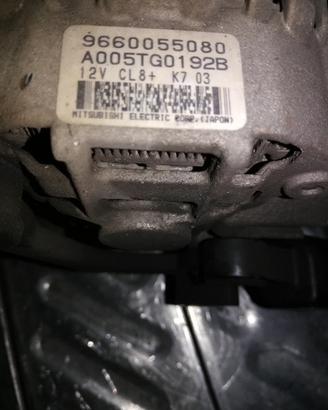 Alternatore PEUGEOT 207 1360cc benzina del 2008