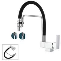 Rubinetto sotto la finestra, miscelatore da cucina