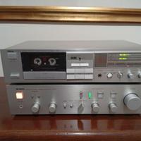 Yamaha  A-550 +lettore cassetta Yamaha KX-200