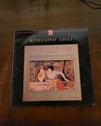 vinile Beniamino Gigli La Spagnola (bolero) 