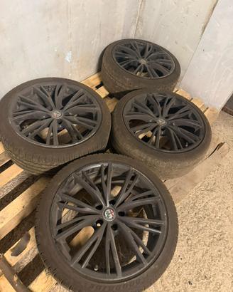 Cerchi in lega 18” per giulietta, mito, 159 ecc