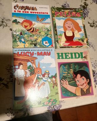 libri cartoni animati anni 80