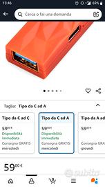 ifi iDefender isolatore ground loop USB C->A