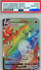Charizard vmax 074 psa 10