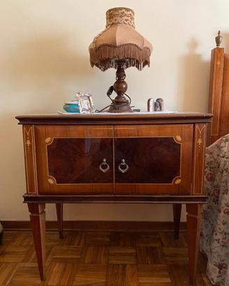 Set coppia di comodini anni 60 vintage