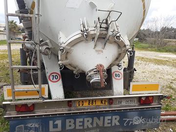 semirimorchio silos per granuli e sfarinati