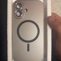 Cover per iPhone 16 in alluminio Mag Safe