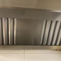 Cappa con motore da cucina ristorante