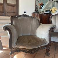 Salotto completo divano e poltrone
