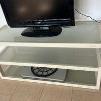 NORSTONE ESSE Audio video tavolino Bianco