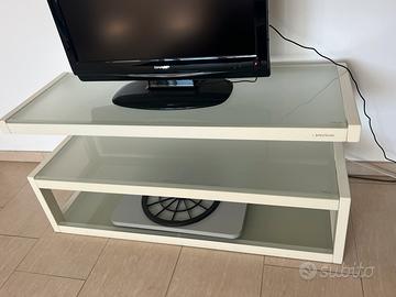 NORSTONE ESSE Audio video tavolino Bianco