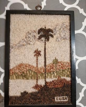 Quadro Vintage Artigianato Cubano