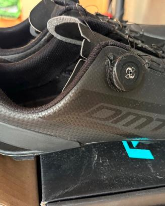 Scarpe bici strada DMT 42 nere