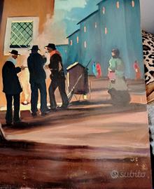 R.Natali - Gli spazzini intorno al fuoco 