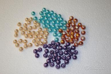 1000 Perle in Vetro Bigiotteria per collane