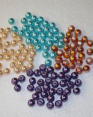 1000 Perle in Vetro Bigiotteria per collane