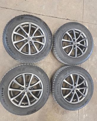 4 cerchi da 17 gommati Originali Mazda
