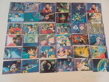 90 card dragon ball gt serie2 + 7 omaggio