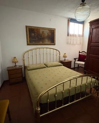 Letto matrimoniale in ottone Lipparini