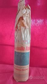 Bottiglia elixir camomilla peloni anni 60