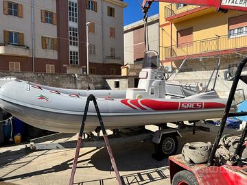 Gommone Sacs 590S con motore Evinrude 115 CV