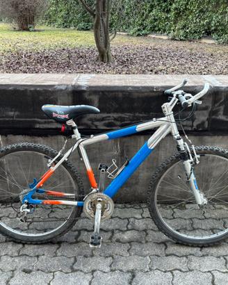 Bici Montain bike in alluminio ammortizzata