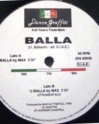 Max - Balla (cover dance Umberto Balsamo)