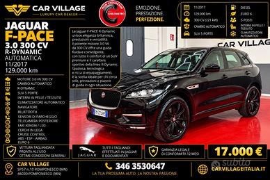 Jaguar F-Pace 3.0 D V6 300 CV AWD aut. R-Sport